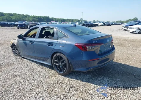 2025 Honda Civic Sport из США, поврежденный, VIN 2HGFE2F51SH509010